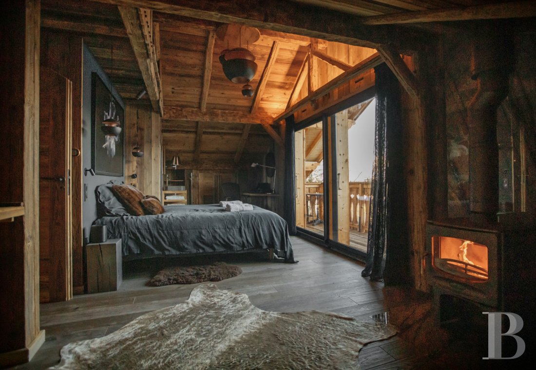 À Cordon, en Haute-Savoie, un chalet raffiné ouvert sur la chaîne du Mont-Blanc - photo  n°18
